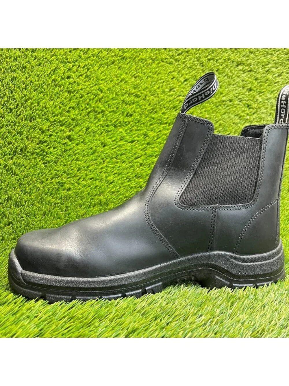 DieHard Polara Mens Size 11 Black Leather Composite Toe Safety Work Ankle Boots